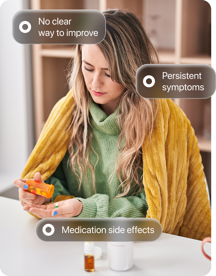 Person managing medications